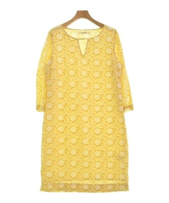 nice things Dress Yellow(Total pattern) 38(Approx. M) 2200522793031