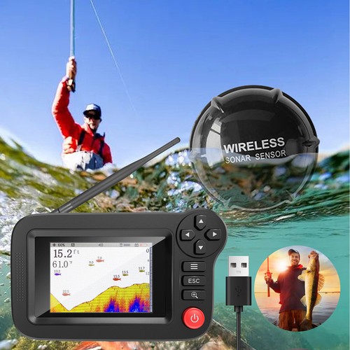3.5-inch wireless sonar fish detector equipped with fishing detector - Picture 21 of 24