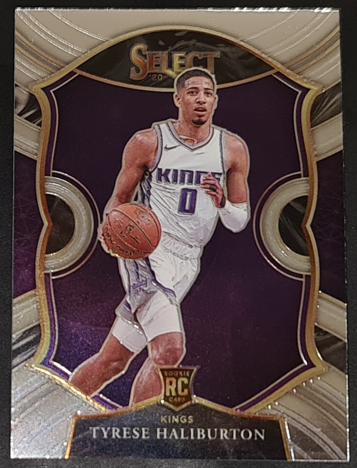 Tyrese Haliburton 2020-21 Panini Select CONCOURSE LEVEL Rookie Card (no.72)