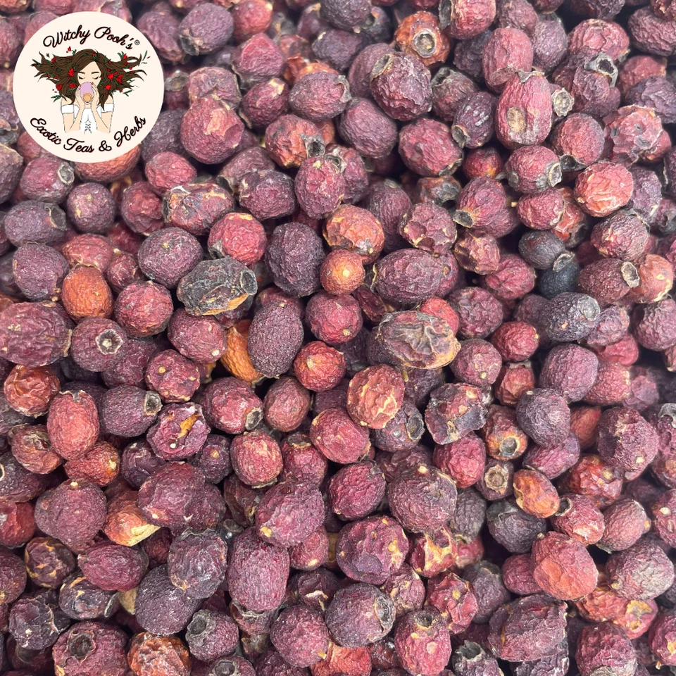 Té de bayas de espino Witchy Pooh's - bayas enteras, sin cafeína Foto 3 de 4