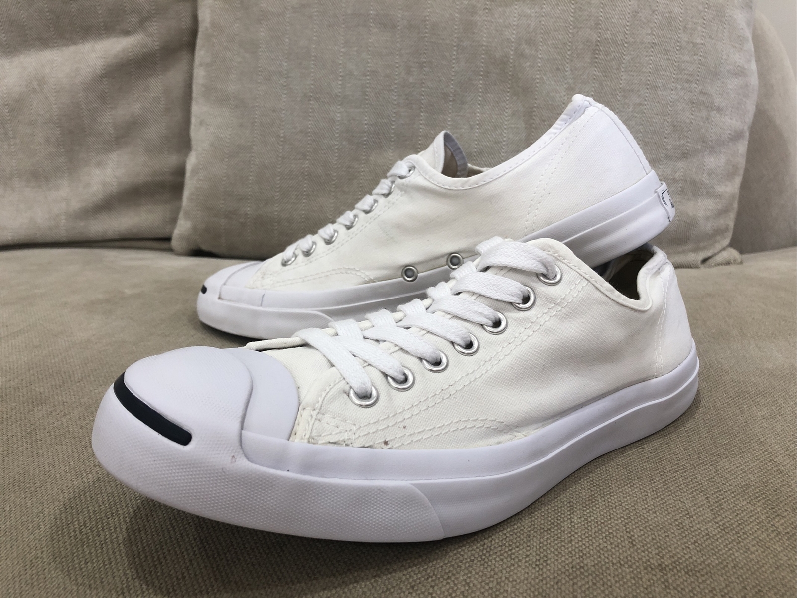CONVERSE Jack Purcell Shoes All White 