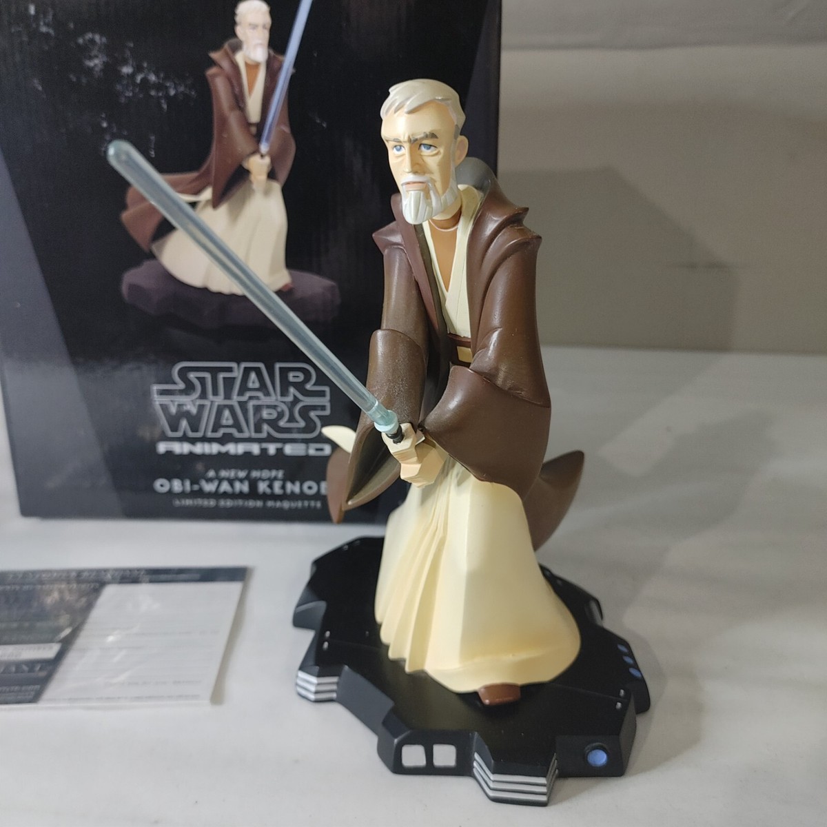 StarWars GentleGiant 12インチObi-Wan Kenobi Amazon.com: STAR WARS Galactic Action OBI-Wan Kenobi, 12