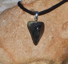Rare Nebula Stone Free Form Crystal Pendant Necklace Small Feel at Home on Earth