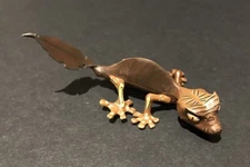 RARE Kaiyodo Museum Q Madagascar Satanic Leaf Tailed Gecko Lizard Figure