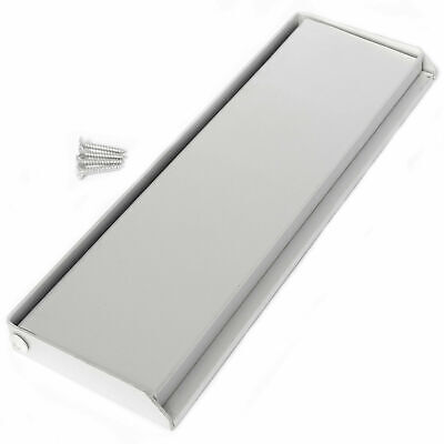 EASY FIXING Tidy Cover/Silver 10" FRONT DOOR INTERNAL LETTER BOX FLAP+SCREWS 