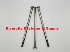 (100) 1/4-20x5-1/2 Stainless Hex Head Bolts Bolt 1/4x20x5-1/2 Cap Screws Screw