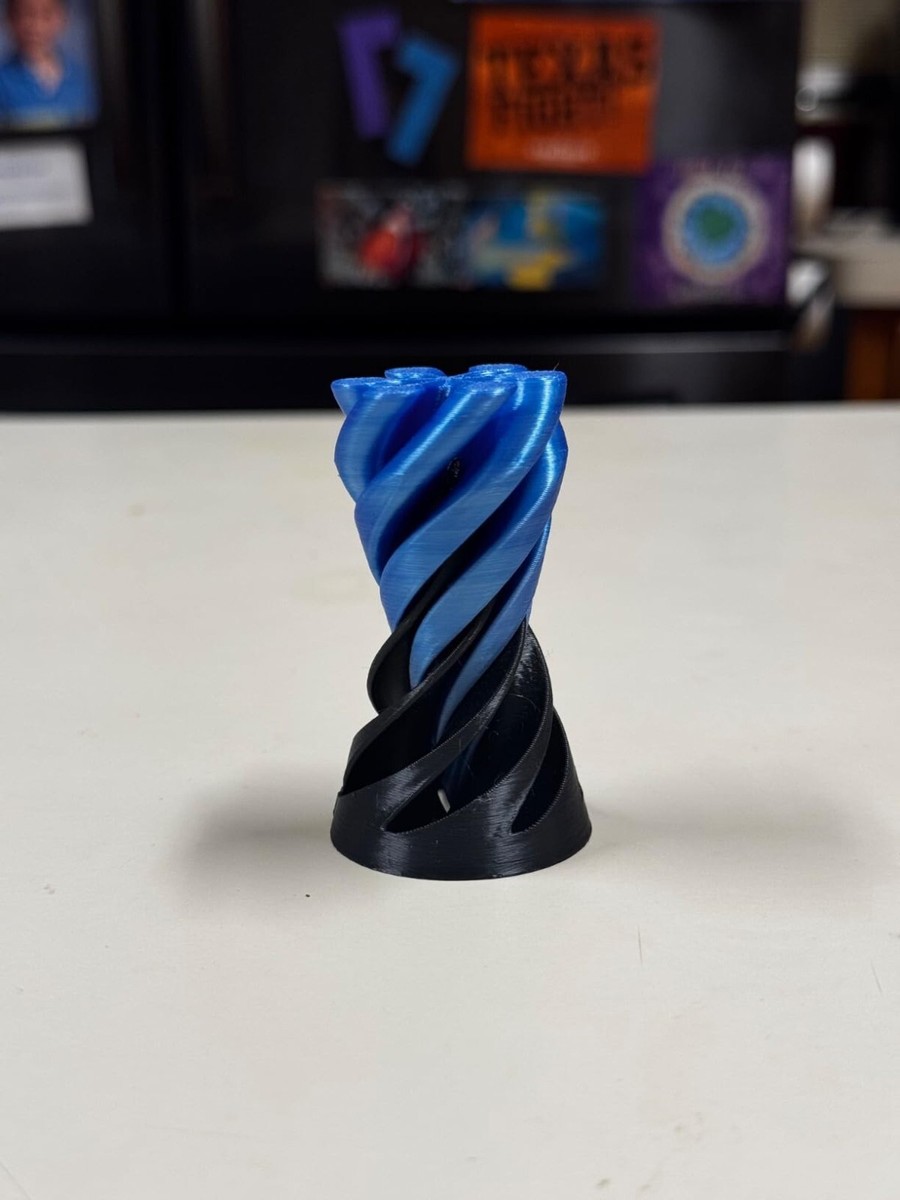 Jouet Fidget Cône En Spirale Imprimé En 3D, Pyramide Impossible, Sculpture De Passage, Jouet Pyramide, Mini Illusion De Fil Vortex