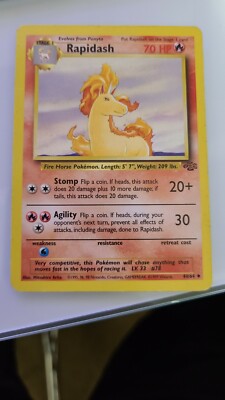 Rapidash 1st Gen 1995 - 1999 RARE | eBay