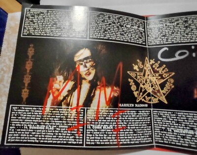 MARILYN MANSON JOHN 5 GINGER FISH TWIGGY SIGNED HOLLYWOOD CD