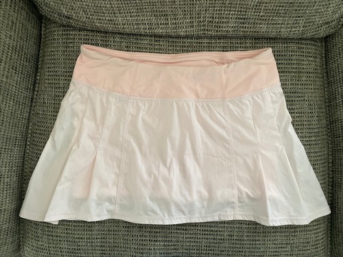 Lululemon Athletica Lost In Pace Skirt Size 6 Soft Pink Used Once