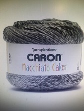 Caron Macchiato Cakes Yarn -- Grayscale -- NIP