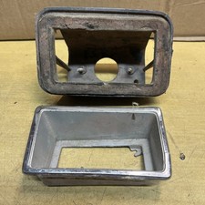 1970 Ford Mustang Rear Side Marker Light Bezel And Bracket Drivers Side Lefthand 1970 Ford Mustang Rear Side Marker Light Bezel And Bracket Drivers Side Lefthand