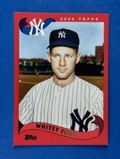 2020 Topps Archives Red #231 Whitey Ford New York Yankees #/75