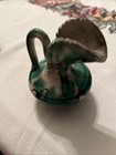 Vintage Handmade Mexico, green pottery, Miniatures, Set of 4 — photo 4