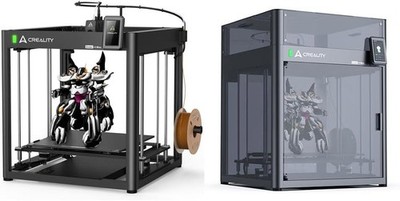 Creality Ender-5 Max 3D Printer with Cover 700mm/s 400×400×400mm High Accuracy