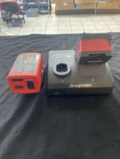 Snap On 18v-14.4v Dual Battery Charger Ctc131 W4.0ah Battery Memory Saver