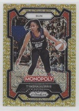 2024 Panini Prizm Monopoly WNBA Millionaire Gold Mojo 185/500 Tyasha Harris 1hk7