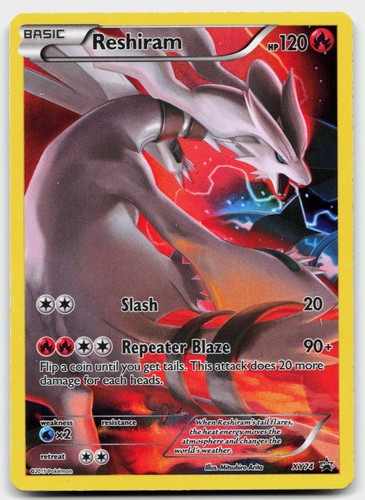 Reshiram (Full Art Promo) XY74 Holo Promo XY Promo Pokemon Near Mint
