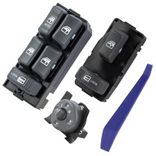 Driver  Passenger Side Power Window Switch  Mirror Control 4 Door