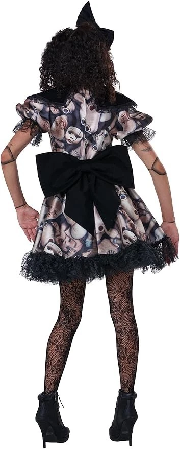 Disfraz de muñeca espeluznante para adulto Foto 2 de 4