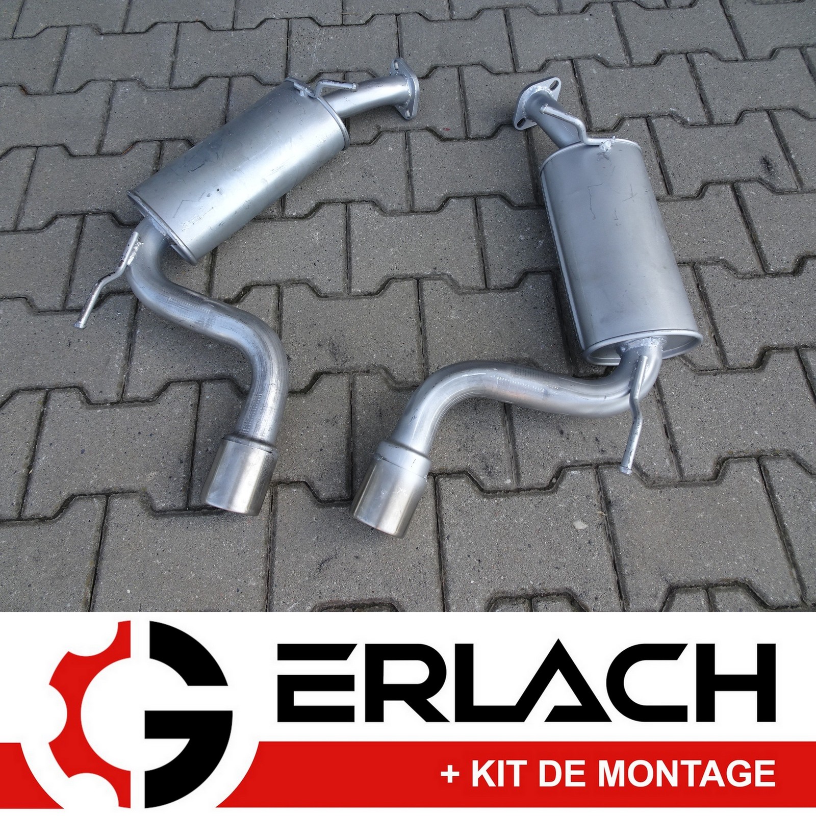 Silencieux échappement Chevrolet Captiva 2.4 anti-bruit pour éliminer les vibrations sous le plancher