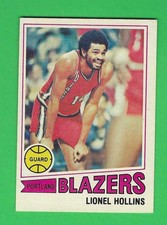 '77/'78 Topps Lionel Hollins #39 NM