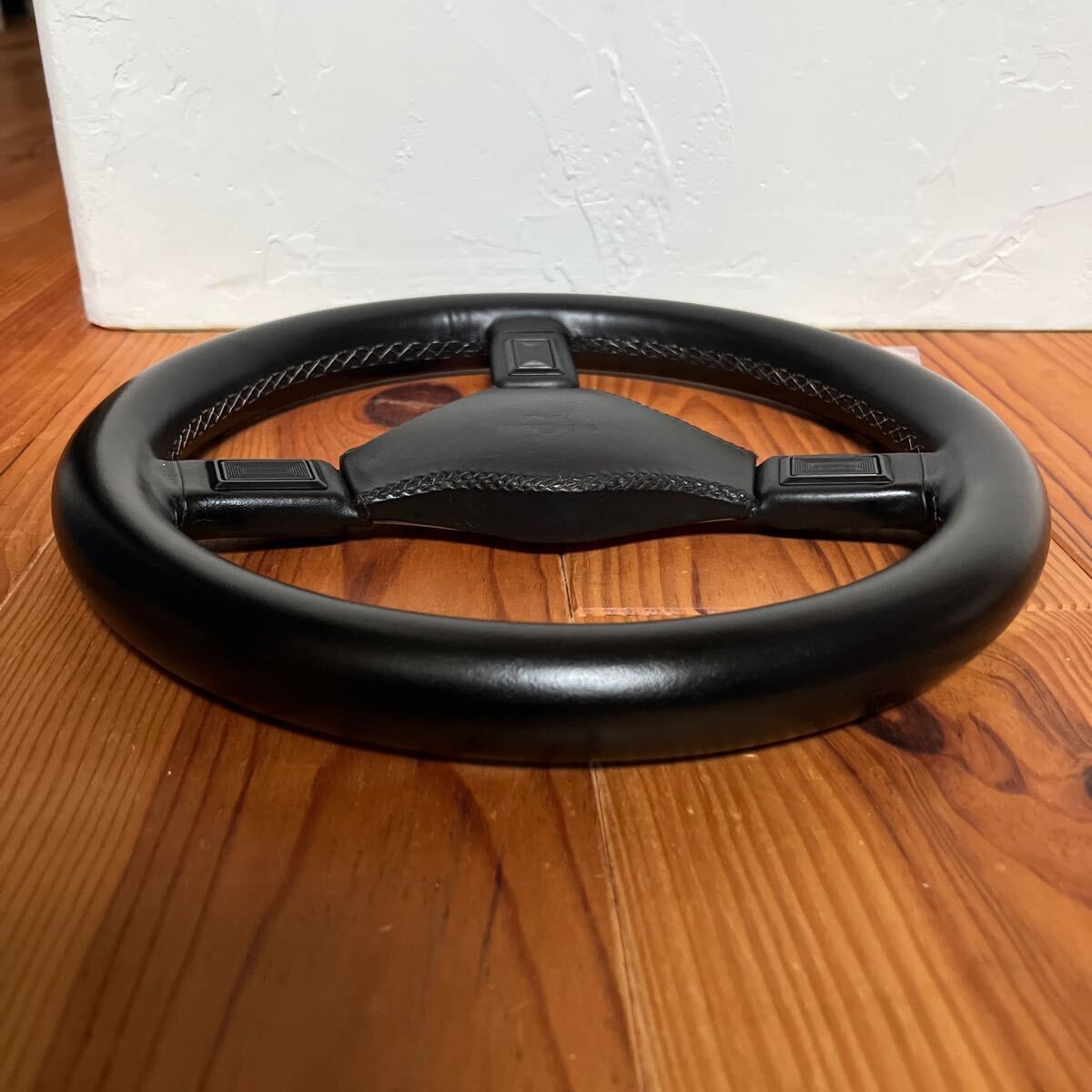 Italvolanti Formel Steering Wheel 320mm Black Leather Admiral