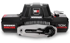 Warrior Winches Gladiator F-Type 10,000lb 12v Electric Winch - Synthetic Rope