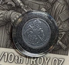 1/10th oz Tactical Skeleton .999 Fine Silver Coin - Antiqued