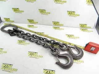 CROSBY TWO LEG CHAIN LIFTING HOIST SLING SIZE 3/4" X 3 TON WLL