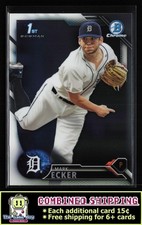 2016 Bowman Draft Chrome #BDC-114 Mark Ecker Detroit Tigers