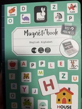 Magnetic Book English Alphabet Janod