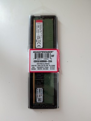 【未開封品】Kingston DDR5 ECC UDIMM Kingston Server Memory: DDR5 5600MT/s ECC Unbuffered DIMM