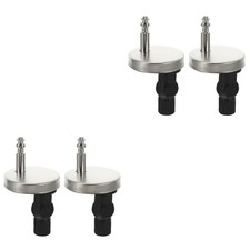 2 Count Quick Release Toilet Seat Hinges for Marinetoiler Bidgets Removable