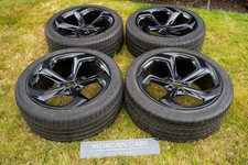BENTLEY BENTAYGA 22" ALLOY WHEELS GLOSS BLACK 4V1 Alloy Wheels 36A601025BT 36A60