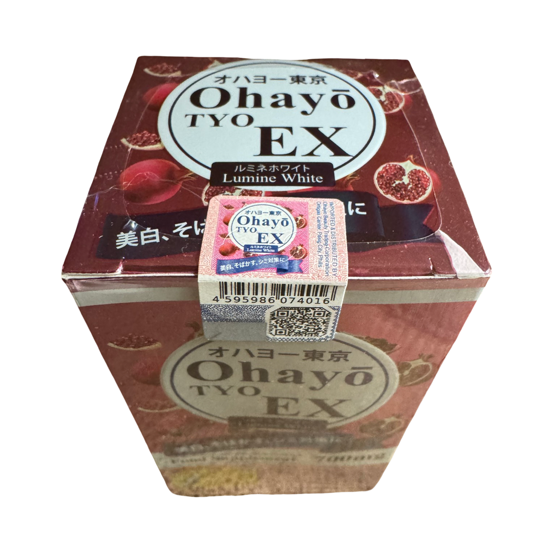 OhayoTYO EX Lumine White Glutathione 700mg, 60 Capsules | eBay OhayoTYO EX Lumine White Glutathione 700mg, 60 Capsules | eBay
