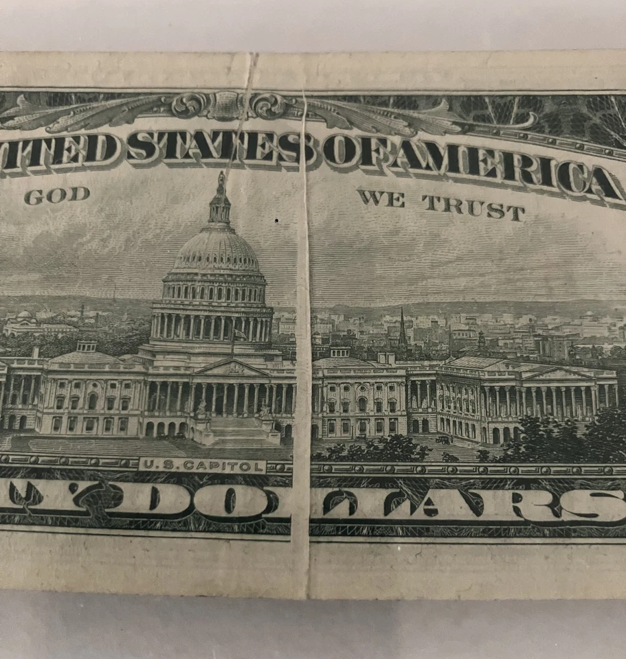 "  ERROR  "  SERIES OF 1969 C  $50.00  FEDERAL RESERVE NOTE, L 14843080 A - Image 4 of 4