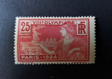 Timbre  de France J.O  de Paris 1924 N° 184 Neuf Luxe
