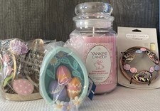 New 2026 Yankee Candle Easter ~ Collector's Set ~ Large 22 oz. Plus Accessories