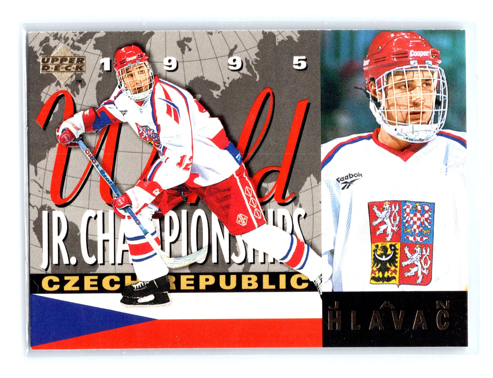 1994-95 Upper Deck Hockey #508 Jan Hlavac Rookie RC Czech Republic