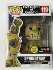 Funko Pop! Five Nights at Freddy's Springtrap 110 GITD GameStop Excl w/Protector