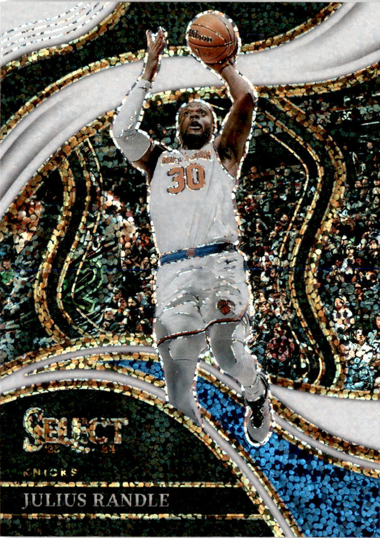2023-24 Panini Select #246 Julius Randle White Sparkle Prizms New York Knicks