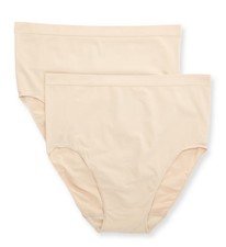 Playtex PLSOTB Over the Belly Maternity Brief Panty - 2 Pack