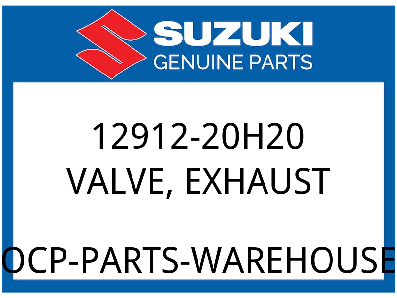 VALVE, EXHAUST