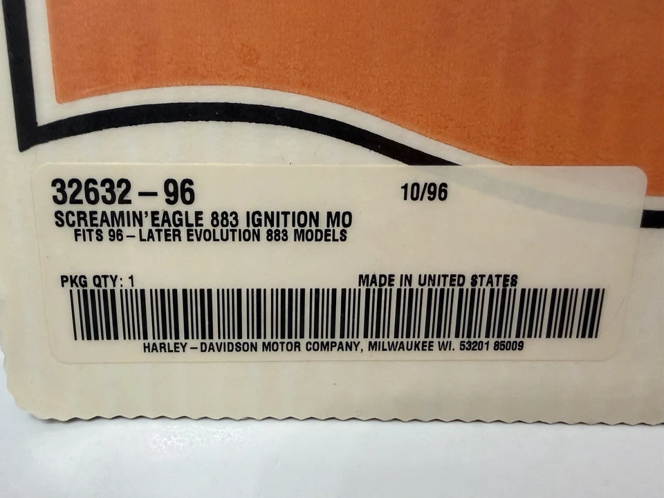 NEW HARLEY DAVIDSON Ignition Module 32632-96  1996 thru '03 883 W/ EVO motor - Bild 2 von 4