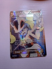 Pokemon Card - Korrina XY Furious Fists 111/111 Ultra Rare Full Art Holo