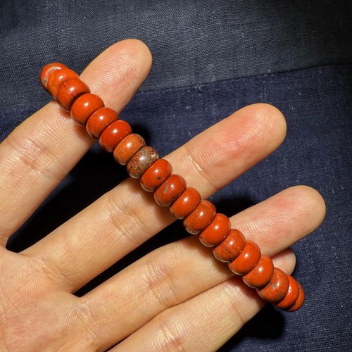 🌟🔥🚀Pulsera de cuentas redondas de ágata natural /Pulsera de piedras preciosas genuinas - Imagen 10 de 11