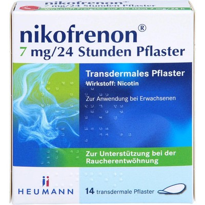 Nikofrenon 7 Mg/24 Stunden Pflaster Transdermal 14St - PZN 15993219