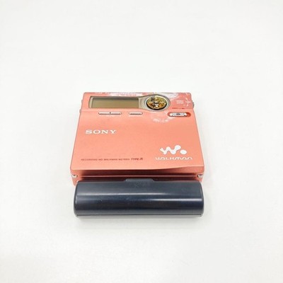 sony Walkman ウォークマンmz-r910 Sony MZ-R910 Orange MD Walkman Portable Audio Player & Headphones