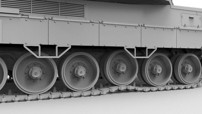 Amusing 35A066 1/35 EMBT Enhanced Main Battle Tank Assembly Model
